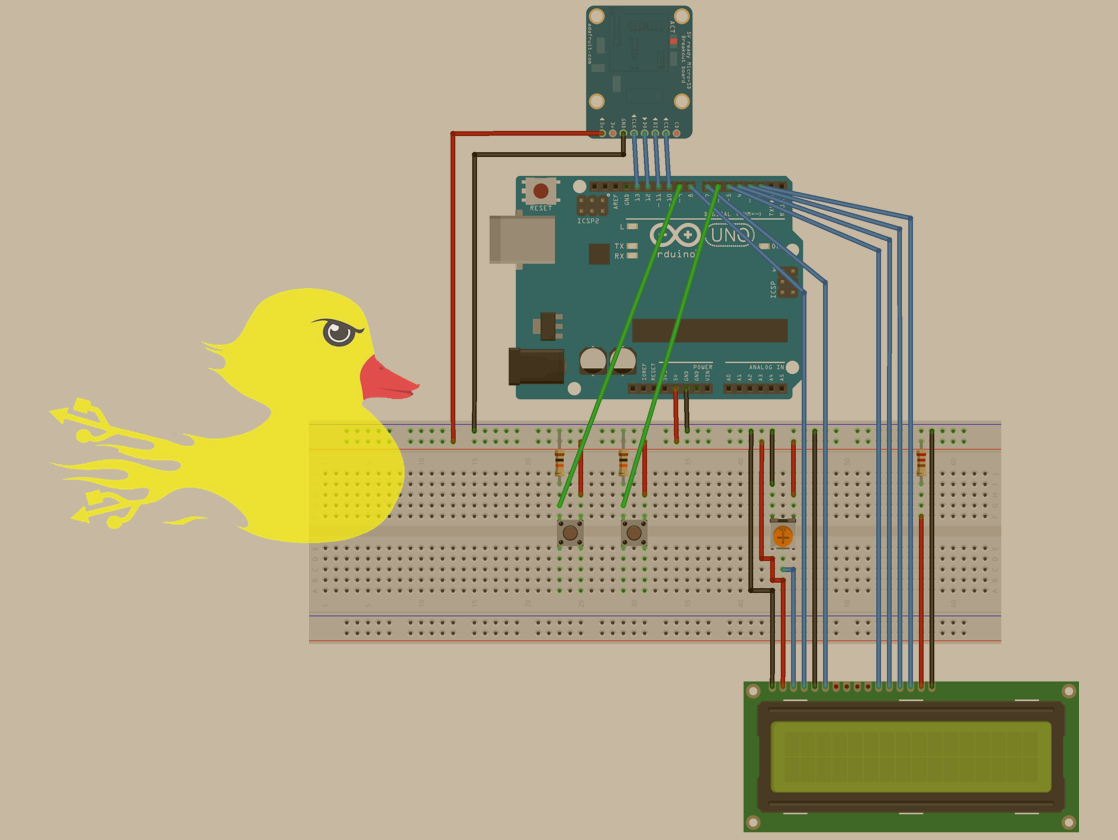 UnoDucky: a USB Rubber Ducky imitation using an Arduino Uno
